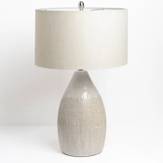Luca Cream Ceramic Table Lamp-Kirkland's Home Best Sale