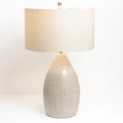 Luca Cream Ceramic Table Lamp-Kirkland's Home Best Sale