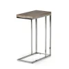 Lucia Chrome Chairside Table-Kirkland's Home Discount