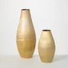 Lustrous Brushed Metal Vases, Set Of 2-Kirkland's Home Outlet