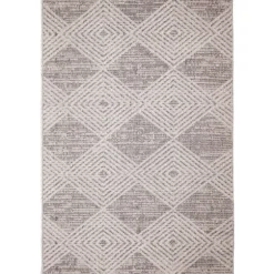 Luxe Diamond Outdoor Area Rug, 6X9-Kirkland's Home Fashion