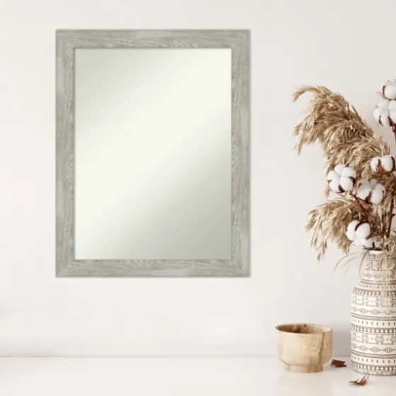 Lyndon Dove Gray Wood Framed Mirror-Kirkland's Home Clearance