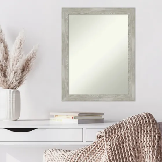 Lyndon Dove Gray Wood Framed Mirror-Kirkland's Home Clearance