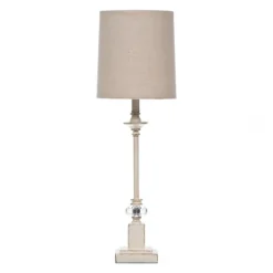 Mackinaw Cream Crystal Buffet Lamp-Kirkland's Home Fashion