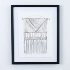 Macrame Ii Framed Art Print-Kirkland's Home Sale