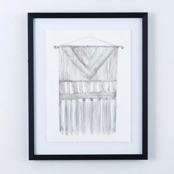 Macrame Ii Framed Art Print-Kirkland's Home Sale