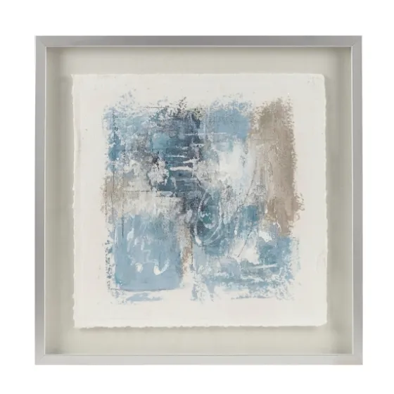 Madison Park Blue Abstract Framed Art Print-Kirkland's Home Outlet