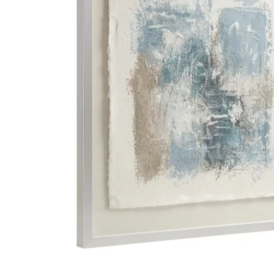 Madison Park Blue Abstract Framed Art Print-Kirkland's Home Outlet