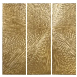 Madison Park Sunburst 3-Pc. Wall Plaque-Kirkland's Home Flash Sale