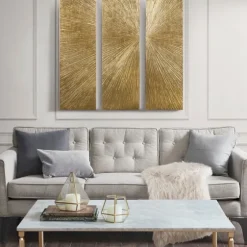 Madison Park Sunburst 3-Pc. Wall Plaque-Kirkland's Home Flash Sale