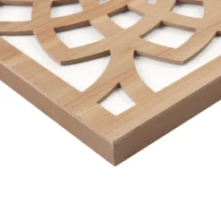 Madison Park Wood Lotus Wall Plaques, Set Of 2-Kirkland's Home Flash Sale