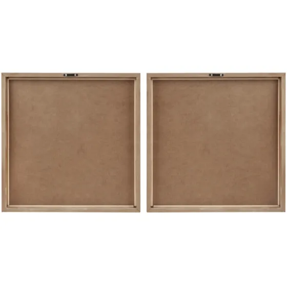 Madison Park Wood Lotus Wall Plaques, Set Of 2-Kirkland's Home Flash Sale