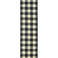 Madura Buffalo Check Outdoor Runner-Kirkland's Home Outlet
