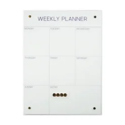 Magnetic Dry Erase Weekly Wall Planner-Kirkland's Home Online