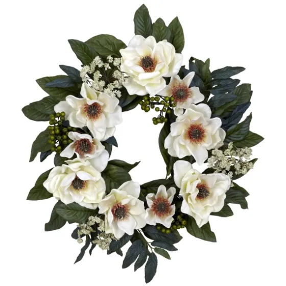 Magnolia And Berry Wreath-Kirkland's Home Best Sale