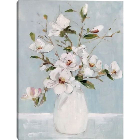 Magnolia Charm Canvas Art Print, 18X24 In.-Kirkland's Home Online