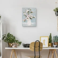 Magnolia Charm Canvas Art Print, 18X24 In.-Kirkland's Home Online