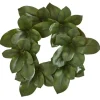 Magnolia Leaf Wreath, 22 In.-Kirkland's Home Sale