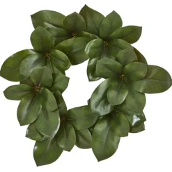 Magnolia Leaf Wreath, 22 In.-Kirkland's Home Sale