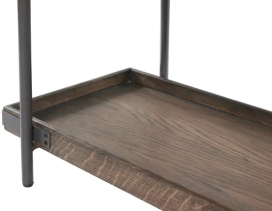 Mahogany Oak Wood Tray Top Coffee Table-Kirkland's Home Hot