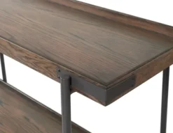 Mahogany Oak Wood Tray Top Coffee Table-Kirkland's Home Hot