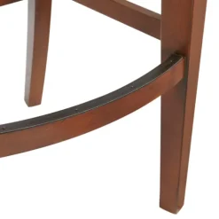 Mahogany Trellis Swivel Bar Stool-Kirkland's Home Online