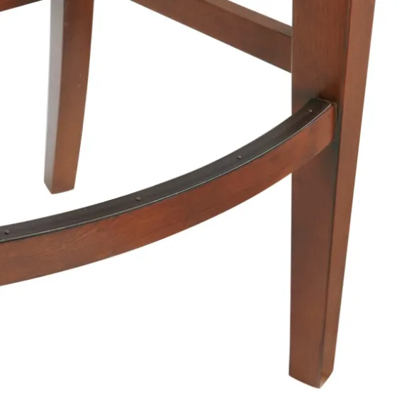 Mahogany Trellis Swivel Bar Stool-Kirkland's Home Online