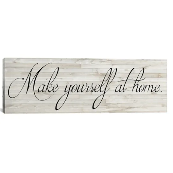 Make Yourself At Home Canvas Art Print-Kirkland's Home Cheap