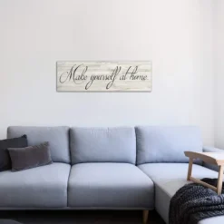 Make Yourself At Home Canvas Art Print-Kirkland's Home Cheap