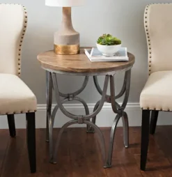 Mango Wood Accent Table-Kirkland's Home Outlet
