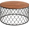 Mango Wood And Black Iron Coffee Table-Kirkland's Home Best