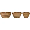Mango Wood Bowls, Set Of 3-Kirkland's Home Flash Sale