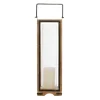 Mango Wood Frame Lantern, 31 In.-Kirkland's Home Best Sale