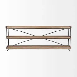 Mango Wood Metal Frame Console Table-Kirkland's Home Cheap