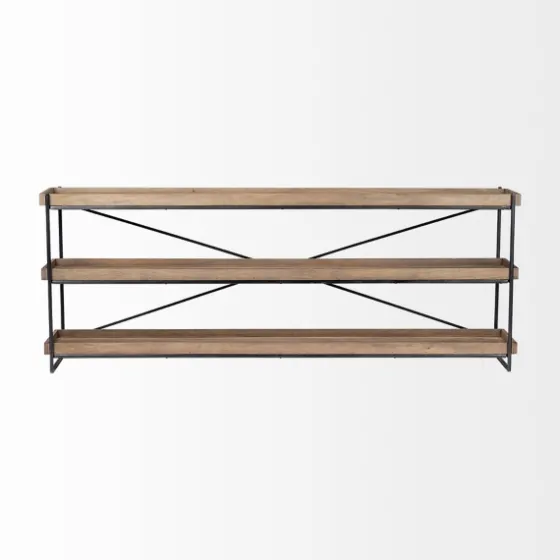 Mango Wood Metal Frame Console Table-Kirkland's Home Cheap