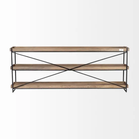 Mango Wood Metal Frame Console Table-Kirkland's Home Cheap
