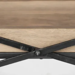 Mango Wood Metal Frame Console Table-Kirkland's Home Cheap