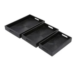 Mango Wood Trays, Set Of 3-Kirkland's Home Cheap