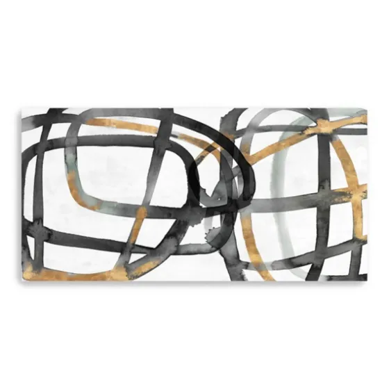 Many Ways Abstract Canvas Art Print, 60X30 In.-Kirkland's Home Online