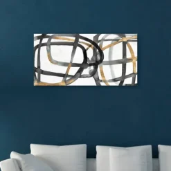 Many Ways Abstract Canvas Art Print, 60X30 In.-Kirkland's Home Online