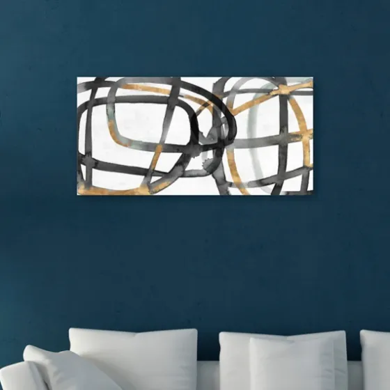 Many Ways Abstract Canvas Art Print, 60X30 In.-Kirkland's Home Online