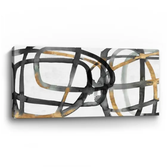 Many Ways Abstract Canvas Art Print, 60X30 In.-Kirkland's Home Online