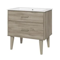 Maple Corinth Wood Sink Vanity-Kirkland's Home Fashion