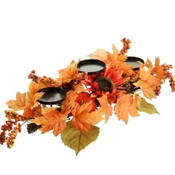 Maple Leaf Candleholder Centerpiece-Kirkland's Home Clearance