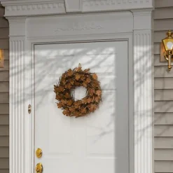 Maple Leaves Wreath-Kirkland's Home Online