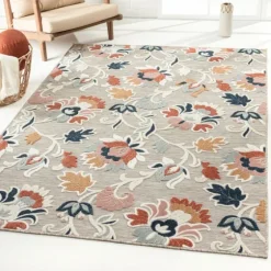 Mara Floral Blossom Indoor/Outdoor Area Rug, 7X9-Kirkland's Home Sale