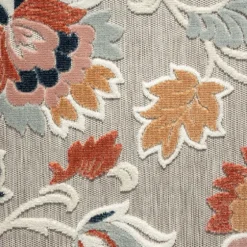 Mara Floral Blossom Indoor/Outdoor Area Rug, 7X9-Kirkland's Home Sale