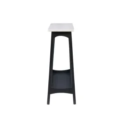 Marble And Black Wood Console Table-Kirkland's Home Clearance