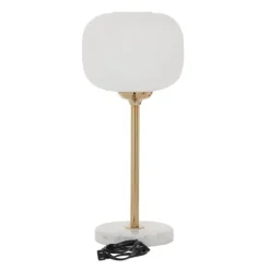 Marble And Gold Metal Globe Table Lamp-Kirkland's Home Cheap