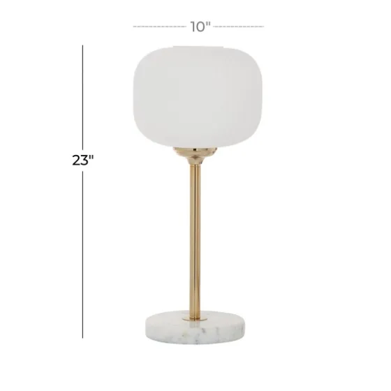 Marble And Gold Metal Globe Table Lamp-Kirkland's Home Cheap
